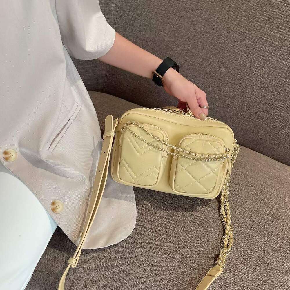 New Genuine Leather Women's Fashionable Niki Chain Original Lambskin Flap Single Shoulder Crossbody Bag 78% Off Store wholesale