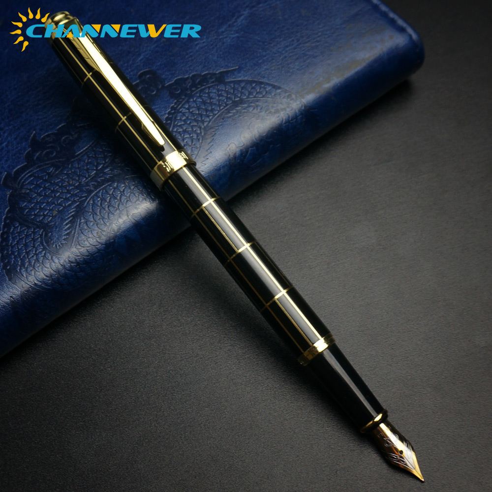 STONEGO Luxury Metal Fountain Pens with Ink Refill Converter Calligraphy Pens for Writing Drawing