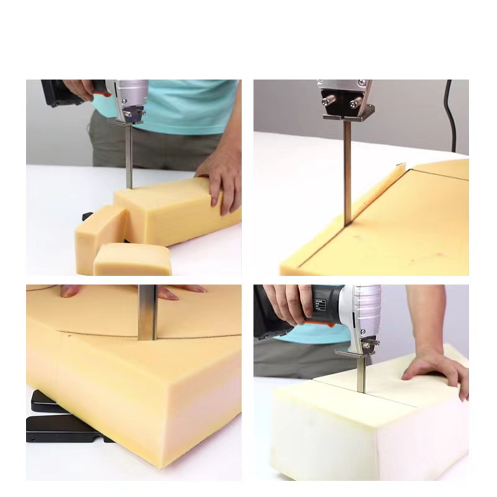 220V Electric Saw Sponge Cutter Professional Foam Rubber Sponge Reciprocating Cutting Saw