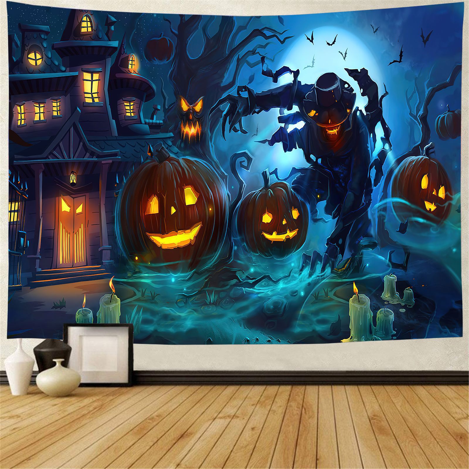 Halloween Tapestry Horror Zombies Men Men Men de mort