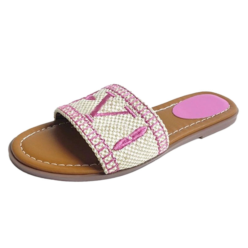 Stilvolle Sandalen für Frauen vielseitiger Stil Sandles für Frauen Designer Sommer Sandalen Perfekte Fit Sandalen berühmte Designerinnen Frauen Pantoffeln für Frauen