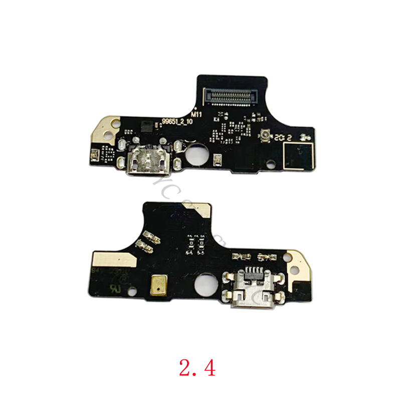 Connector de connecteur de port de charge USB Câble flexible pour Nokia 1.4 2,4 3,4 5.4 Pièces de réparation de remplacement du connecteur de charge