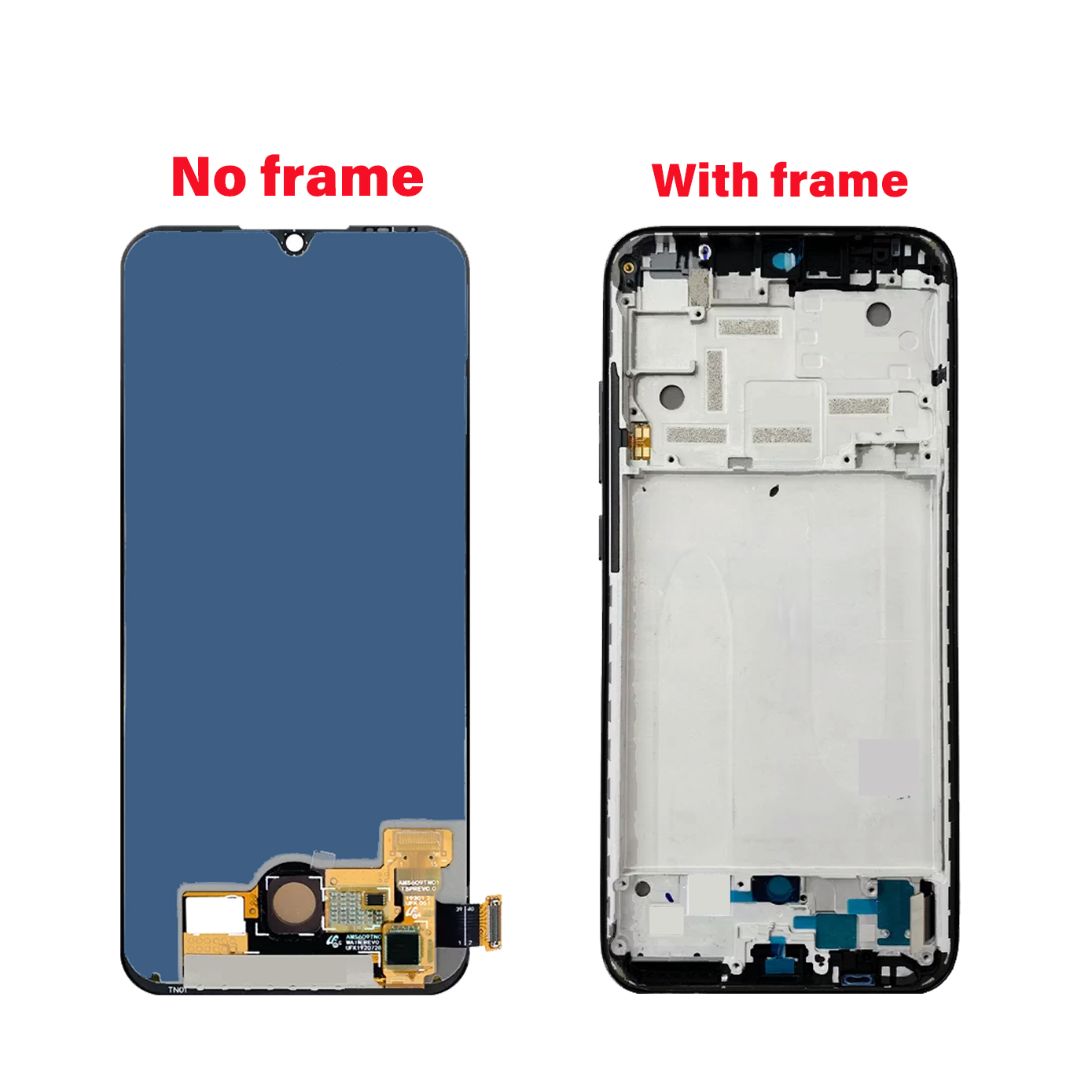 Display AMOLED Xiaomi Mi A3 MIA3 M1906F9SH SCREENTE LCD TOUCT Digitazer Assembly la sostituzione Xiaomi Mi CC9E Micc9E