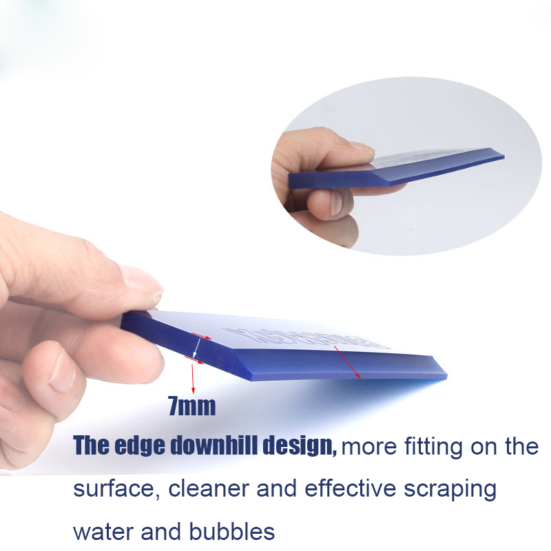 Tofar Hard Bluemax Rubber Strip Care Tool PPF Film Wrap Squeegee Window Tint Wash Accessories مكشطة ممسحة الماء