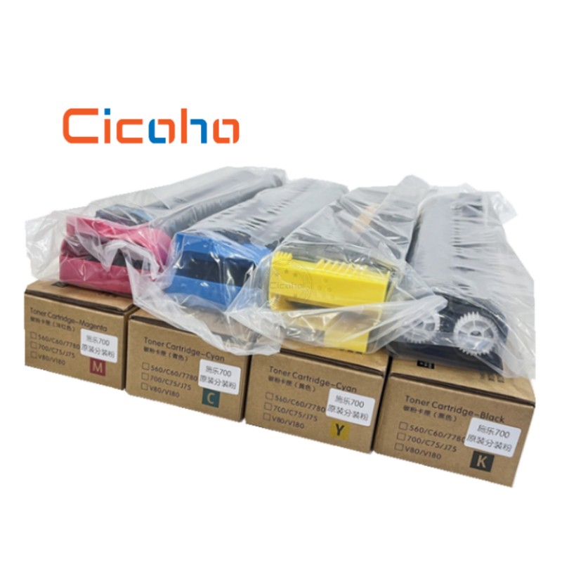 Oryginalna jakość kasety CMYK C700 dla Xerox Color 700 550 560 C60 C70 7780 7785 C75 J75 6500 7500 Kolorowa drukarka