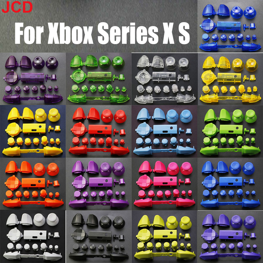 JCD для Xbox Series X S Controller Buttons Kit L R LB RB Bumper Trigger кнопки мод комплект игровые аксессуары