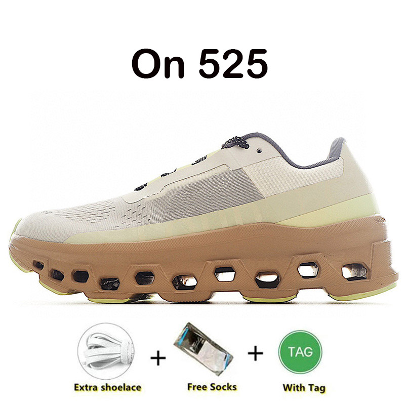 Designer hardloopschoenen op 525 sneakers Frost Cobalt Eclipse kurkuma Eclipse Magneet Rose Sand Ash Trainers Outdoor Sport Ademende wandelmannen vrouwenschoen 36-45