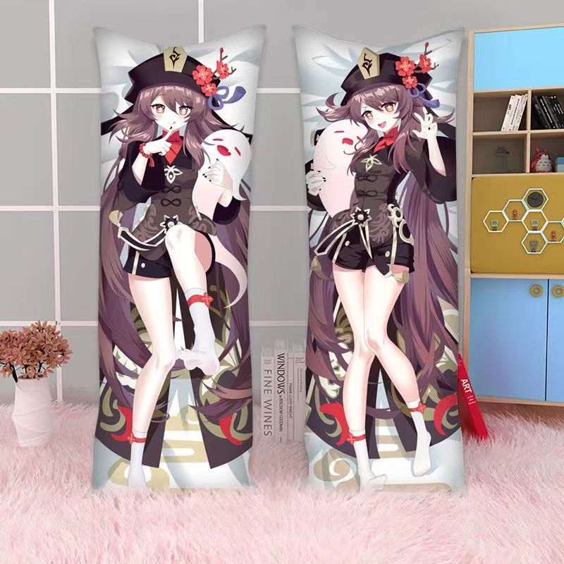 Dakimakura Anime Kissen Fall Senran Kagura Ryona Doppelsieger Druck von lebensgroßen Körperkissenbezug Geschenken kann angepasst werden