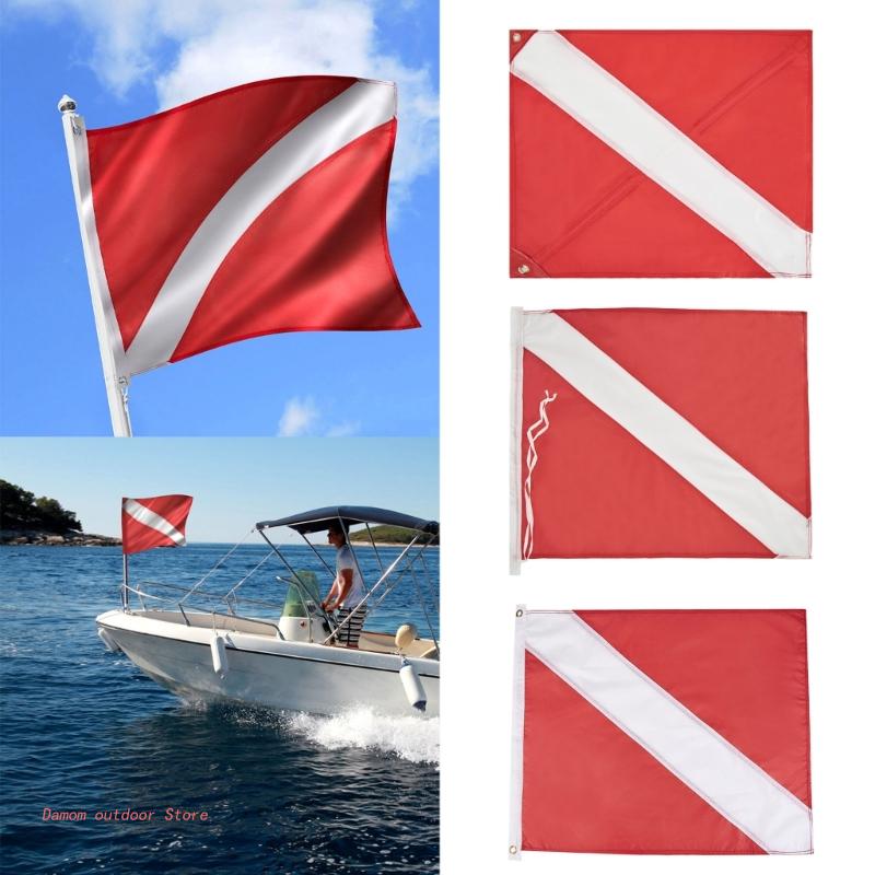 Divers Down Flags Diving Boats Flags pour la plongée en apnée Spearfishing Forte