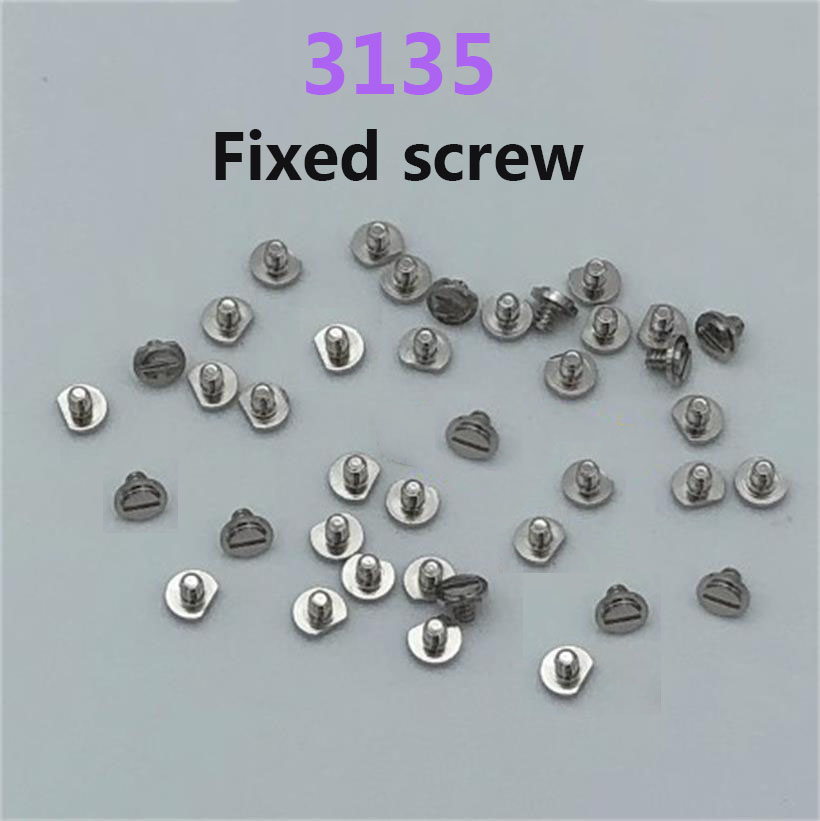 5/Screw Watch Movement Accessories Are Suitable For 3135 Movement Fixing Machine Half Screw Screw Clock Repair Parts