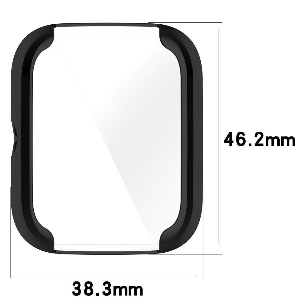 TPUスマートウォッチプロテクターケースカバーAmazfit BIP3/BIP3 Pro SmartWatch Plating Protective Shell Frame Accessoriesのカバー