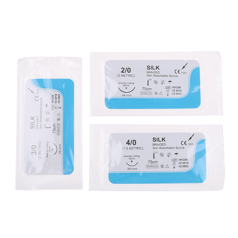 2.0/3.0/4.0 Dental Surgical Needle Silk Medical Thread Suture Surgical Practice Kit