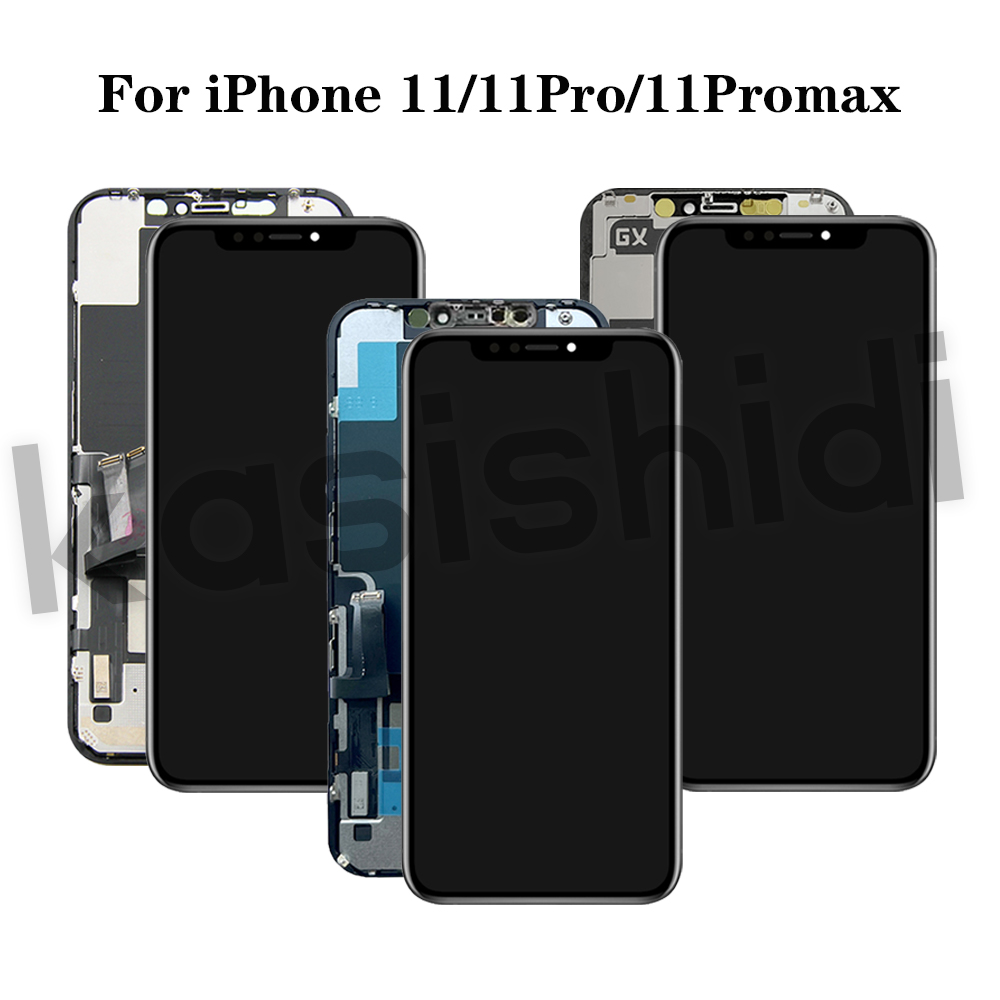 LCD Hoge kwaliteit voor iPhone 11 11Pro 11 Pro Max Display vervangende touchscreen Digitizer Reparatieonderdelen 100% getest