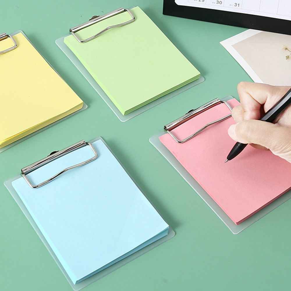 School Office Levert studenten Memo Pad Gift Notebook Notepad A6 Folder Board Opmerking Paper