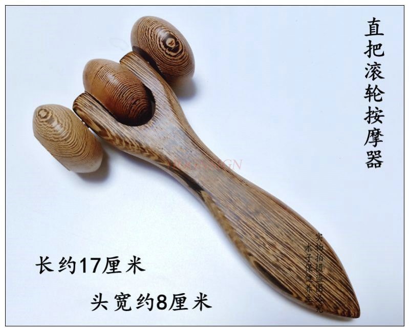 Equipo de masaje de masaje de masaje de masaje de masaje de rodillos de madera cara, espalda, brazo y piernas Mastaes de madera de martillo