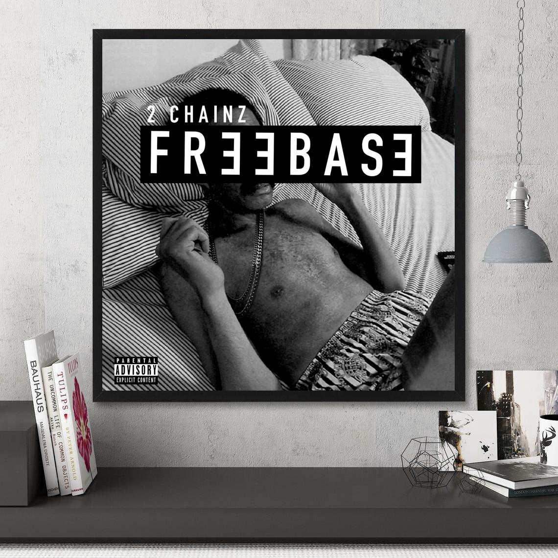 2 Chainz Freebase Music Album Couverture Affiche HD Toile imprimable Art Print Decor Home Decor Wall Painting pas de cadre