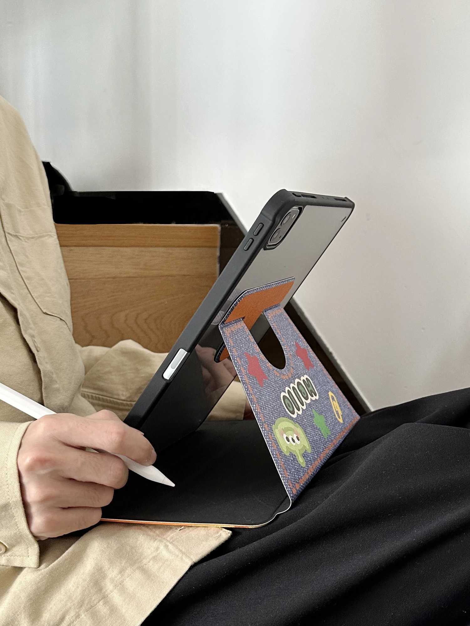 Tablet -PC -Koffer Beutel für iPad 7/8/9 10.2 360 Rotationsfall für iPad 5/6 9.7 Standabdeckung Air5 Air 4 10.9 iPad Pro 11 2022 iPad 10 Mini6 Generation 240411