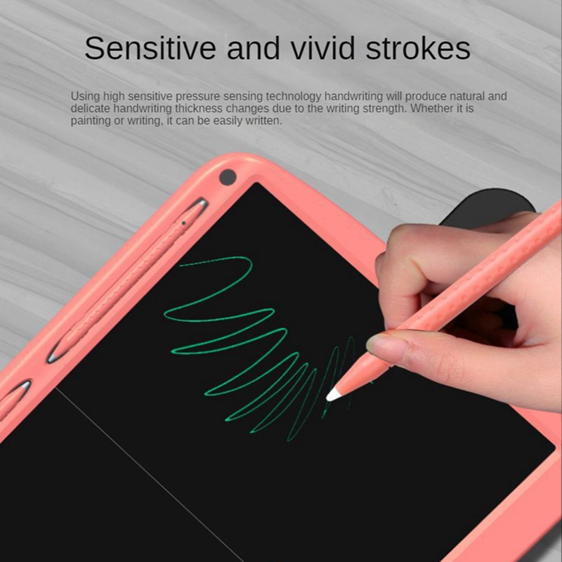 Split Screen Writing Board LCD Einzelfarbe elektronischer Malscheibe Zeichnungsbrett Handschrift Pad Blau