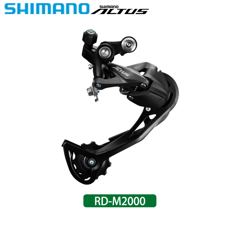 Shimano Altus M2000 9V Grupo SL-M2010 ALAVAÇÃO DO SHIFER RD-M2000 SHARGE DE ELEVERIDADE TRASEIR