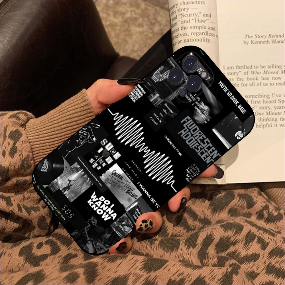 Телефон Arctic Monkeys для iPhone 14 13 12 Mini 11 Pro XS Max X XR SE 6 7 8 Plus мягкий силиконовый крышка