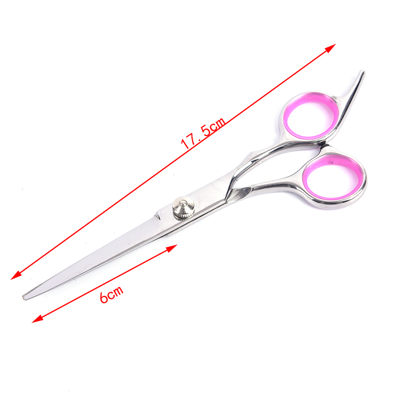 Ciseaux de toilettage professionnels pour chiens chats Conseils de sécurité Rounds Curved Blade Scissor Sharp Hairdressing Pet Cough Scissors