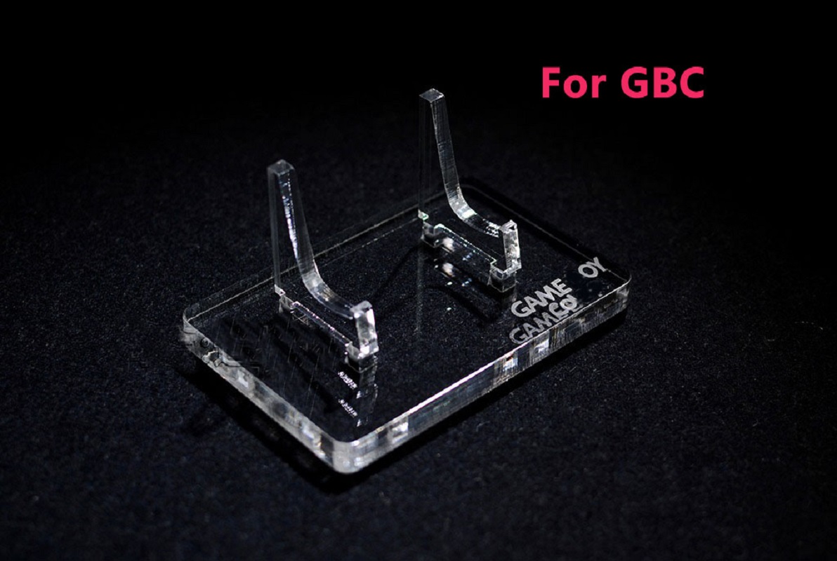 Clear Stand Display Showcase For GBC/GBA/GBA SP/GB/GBL/GBM/PSP Game Console For Gameboy Portable Bracket Display Stand