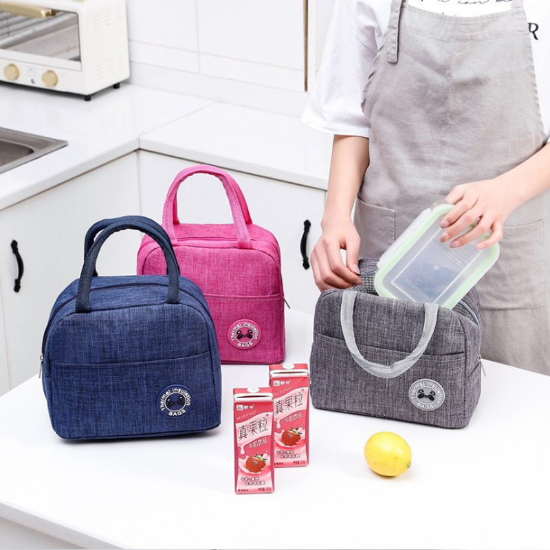 Insulated Lunch Bags Adult Lunch Box Work School Men Ladies Kids Leak Proof Caja De Almuerzo Para Adultos Fast Drop Shipping