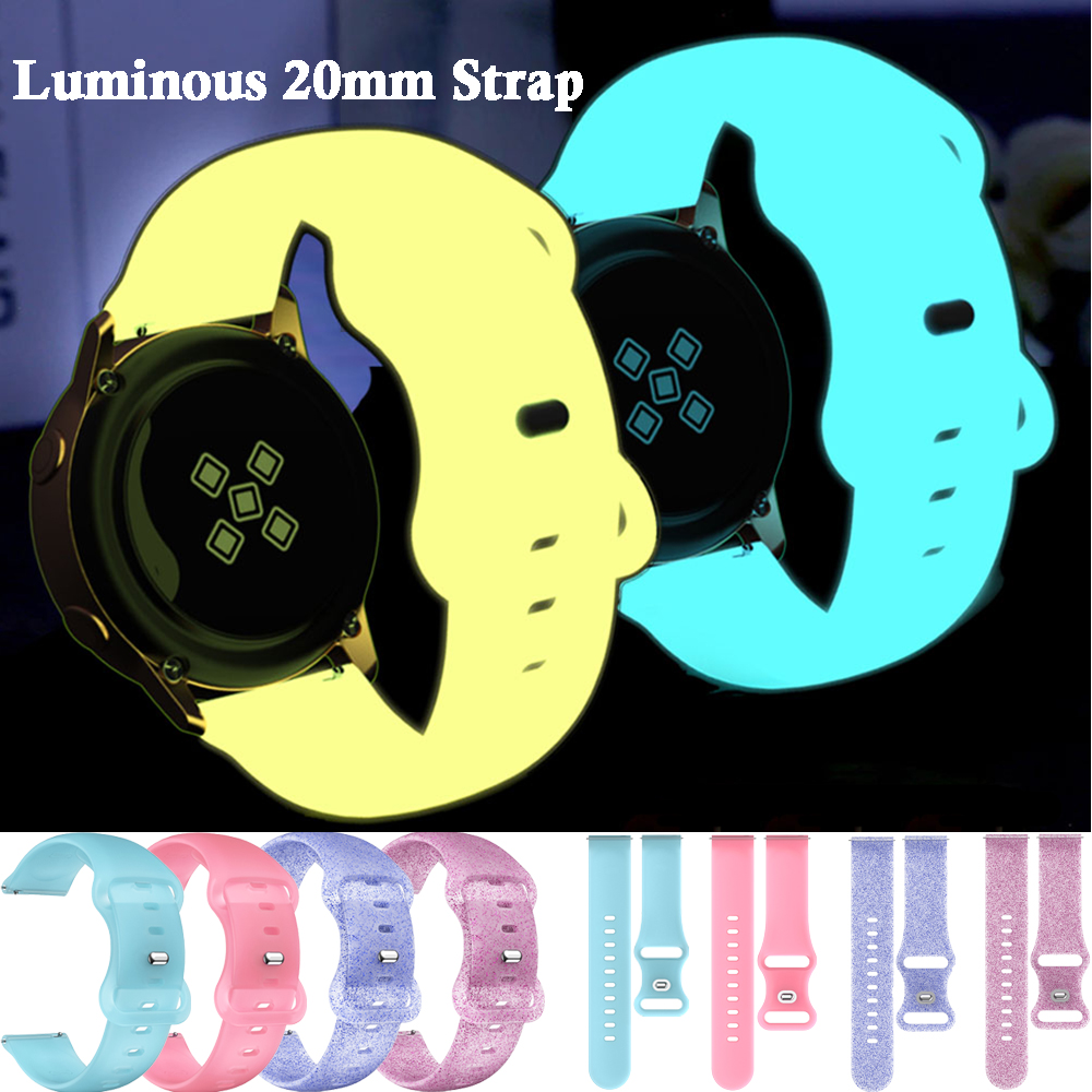 20 mm leuchtend glühend Gurt für Amazfit GTS4 GTS 4 Mini GTS2 GT3 3 Armband