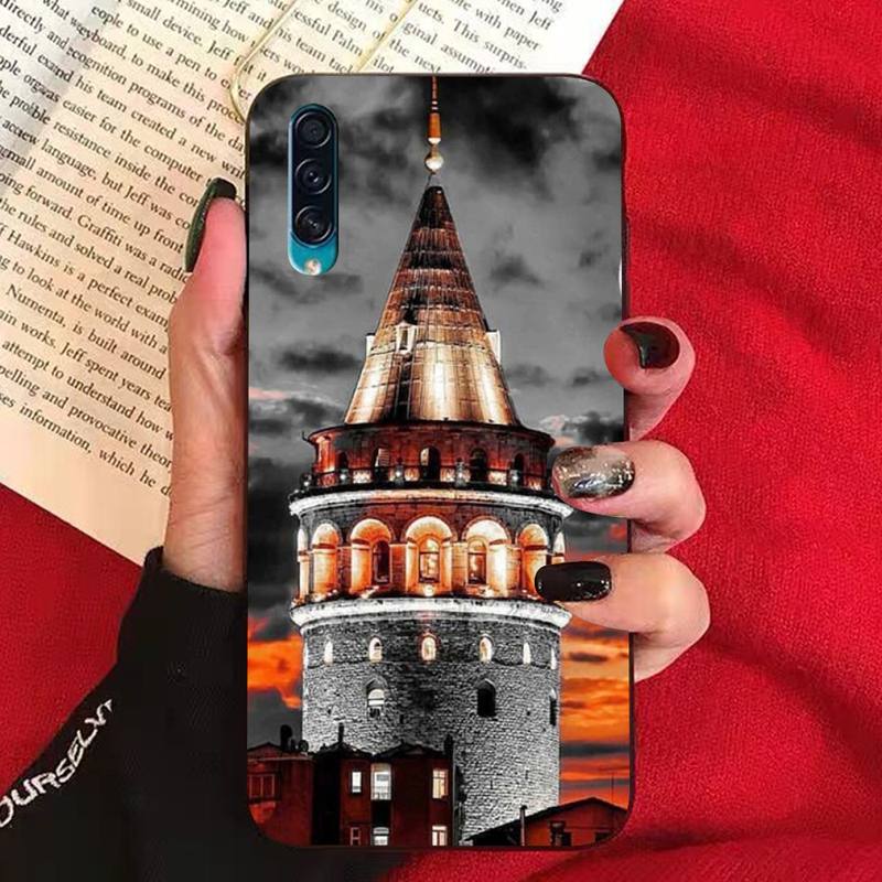 Turkey Istanbul Sceneary Building Phone Case for Samsung A51 01 50 71 21S 70 31 40 30 10 20 S E 11 91 A7 A8 2018