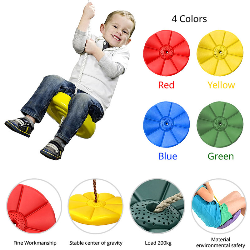 Toys extérieurs swing pour enfants jeu parent-enfant interactif châssis châssis gamin arbre swing d'escalade corde avec plates-formes