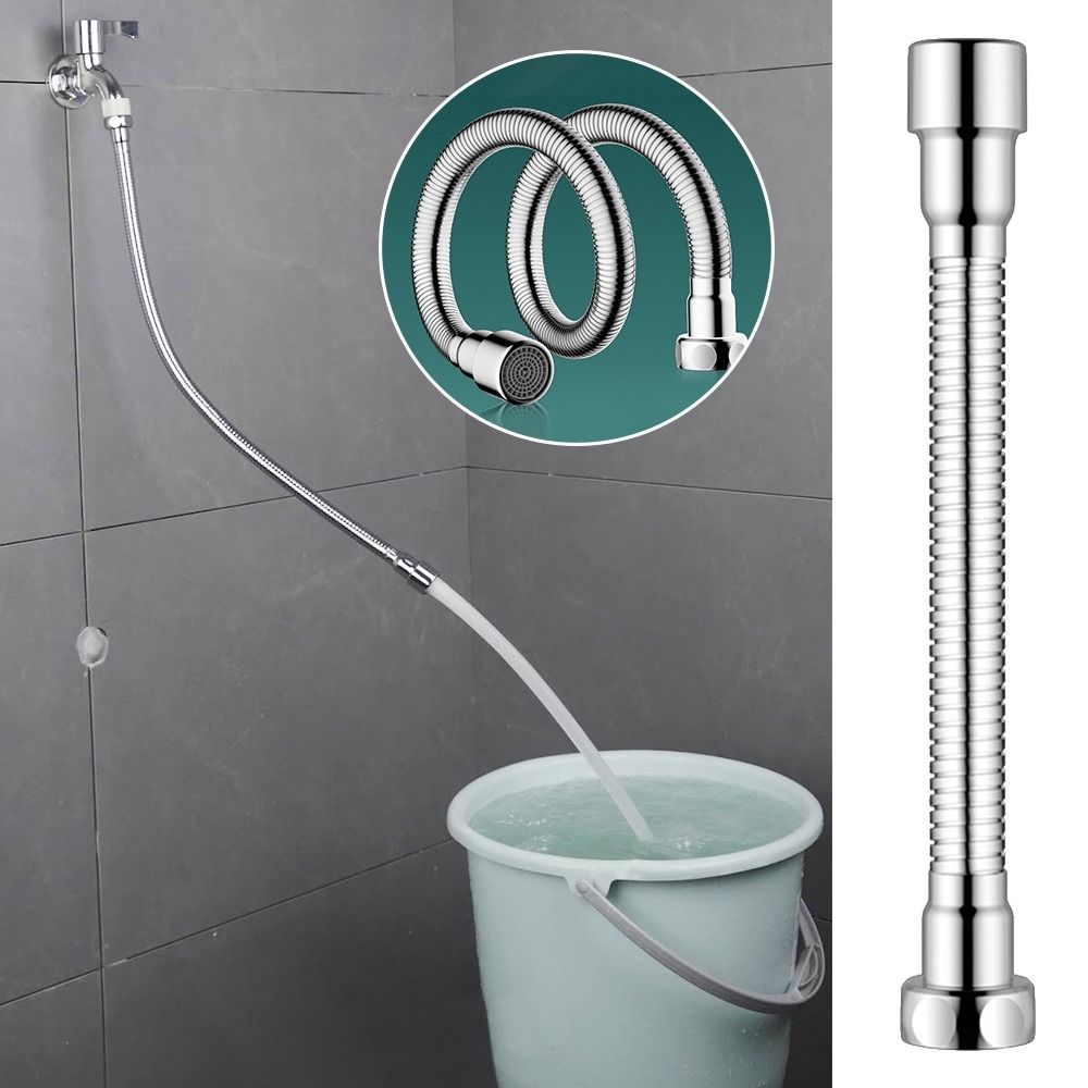 Tap Accessories 360° Rotating Portable Bendable Faucet Extender Faucet Extender Pipe Bathroom Tap Lengthening Tube