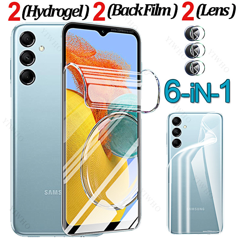 Film d'hydrogel pour Samsung Galaxy M14 Protecteur d'écran Verre de caméra pour Sumsang M 14 6,6 