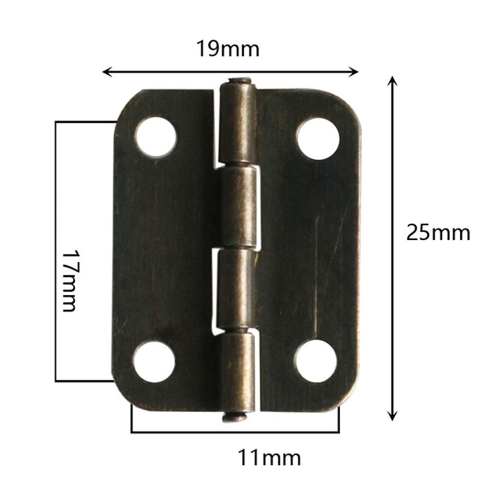 Mini Hinge Decorative Jewelry Box Hinge Gift Box Packaging Box Hinge Home Cabinet Furniture Hardware Accessories