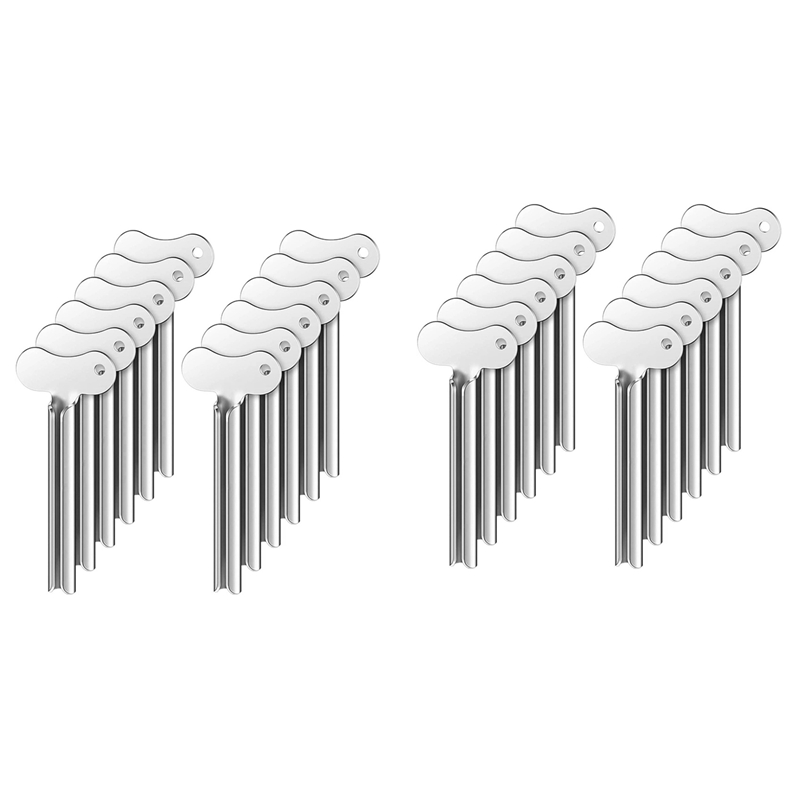 24 tube métallique dentifrice de dentifrice Squeezer à rouleau de tube métallique Gadget compresseur