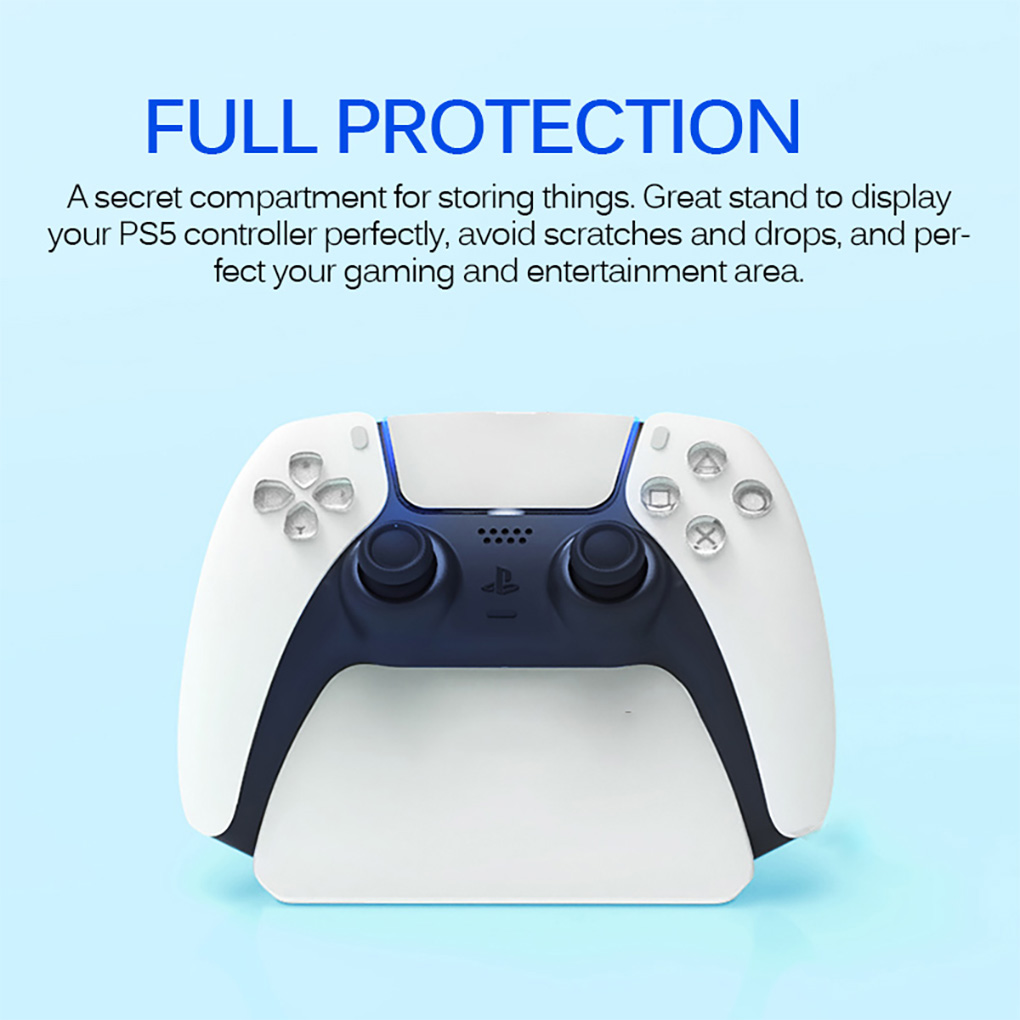 Storage Stands Game Pad Accessories Controller Bracket Upgraded Structure Desktop Holder Replacement for PS5