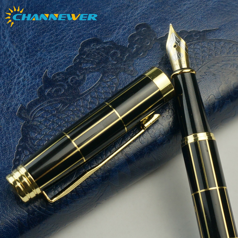 STONEGO Luxury Metal Fountain Pens with Ink Refill Converter Calligraphy Pens for Writing Drawing