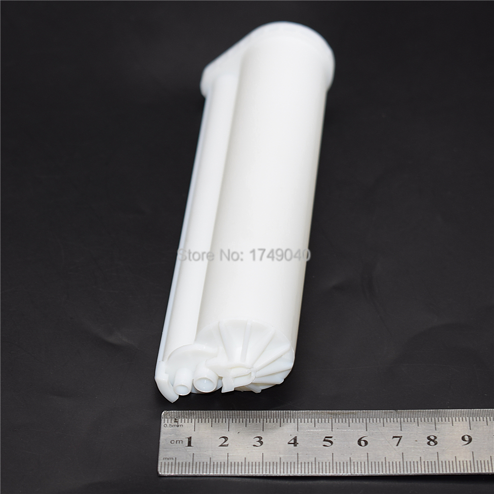 /Epoxy AB Glue Tube 75ml Glue Cartridge 10:1 Resin Glue Adhesive Empty Cartridge for 75ml 10:1 Manual Caulking Glue Gun