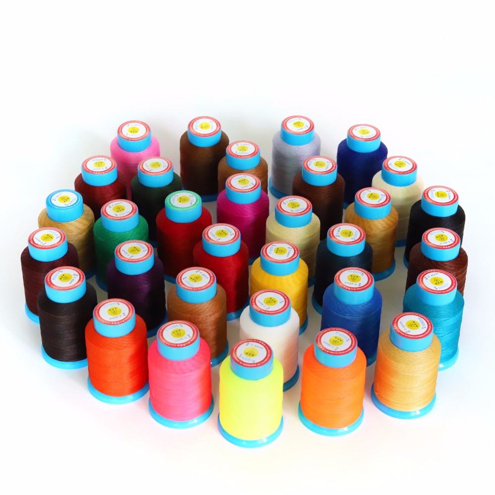 0.55mm 130 Meters Long Round Polyester Waxed Thread Leather Sewing DIY Stitching Purse Craft Bracelet Jewelry String 