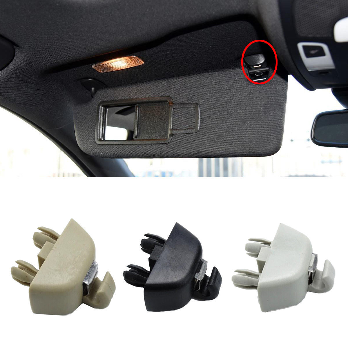 Nuova serie di ganci clip di fermo di conservatore del sole Audi A6 C7 C7 S6 RS6 AVANT A7 S7 Sportback A8 4H S8 Quattro 4F0857561 Accessori