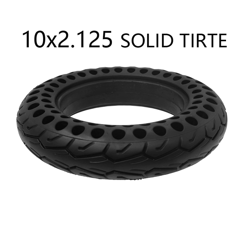 10inch 10x2.125 Solid Tire, for M365 PRO 2 10 inch Electric Scooter Shock Absorber Non-Pneumatic Rubber Honeycomb Wheel Tyre