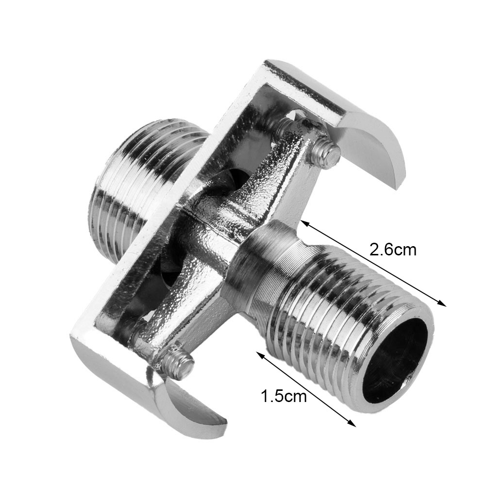 Regulacja kąta rurki dolotowej miedzianej głowicy prysznicowej kąt zakrzywiony śruba śruba Ekcentryczna Przekręcona kran w rogu części