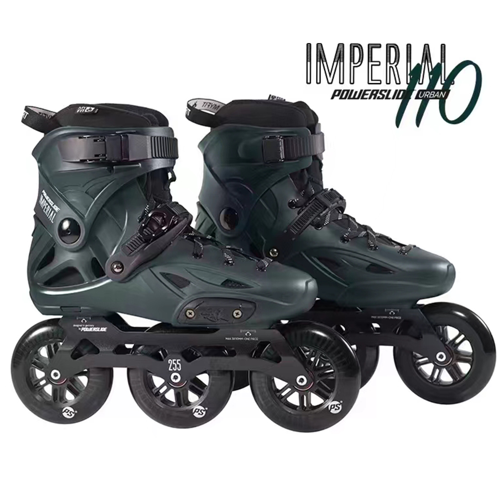 Powerlide Original Powerial Emline Patins 3x110 ou 4 rodas Slalom Profissional Sliding Skining Patines Patines patins patins