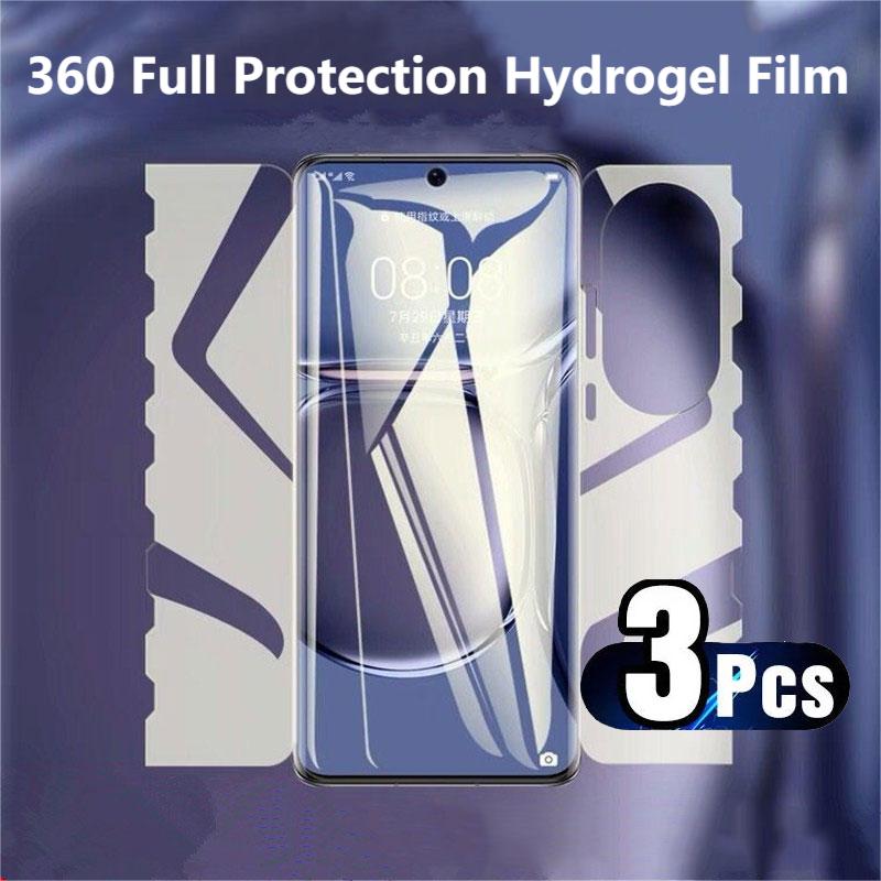 360 Film idrogel farfalla Huawei P50 P30 P40 Pro Lite Mate 40 30 20 Pro Nova 9 7 8 Pro 7Se Honor Play 5 Protettore schermo