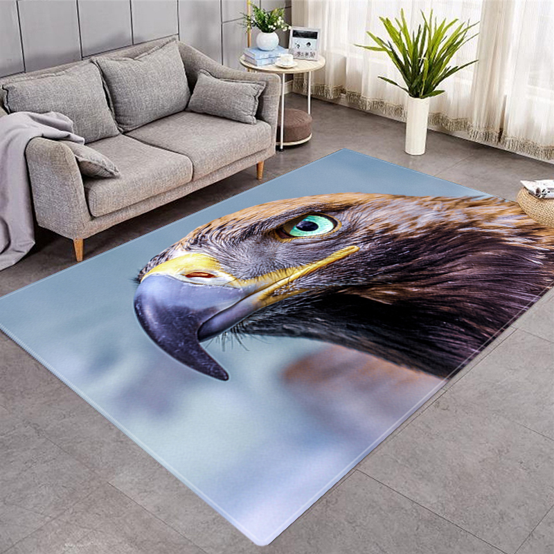 Rapis de motif d'oiseaux de tapis à imprimé 3D