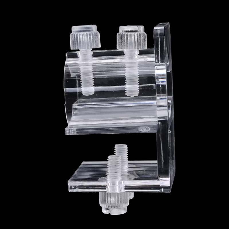 Acrylrohrhalter Fix Bracket Haken Wasserrohrhalter Aquarium Lilie Rohrfilterzubehör