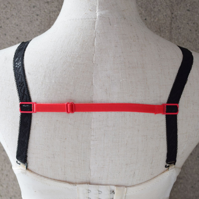 Non-slip Adjustable Bra Straps Holder Elastic with Buckle Women's Elastic Bra Strap Holder Racer Back - Conceal Straps