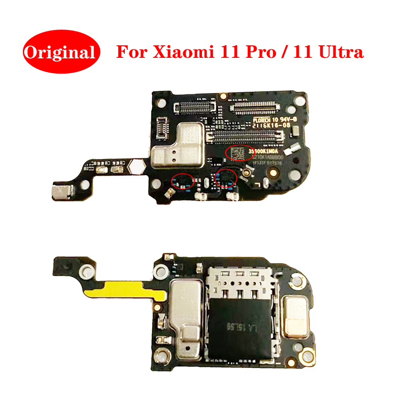 Sim d'automobile de carte SIM SIM Small Board pour Xiaomi 11 Pro 11ultra avec microphone LCD Écran de charge Connecteur Pièces