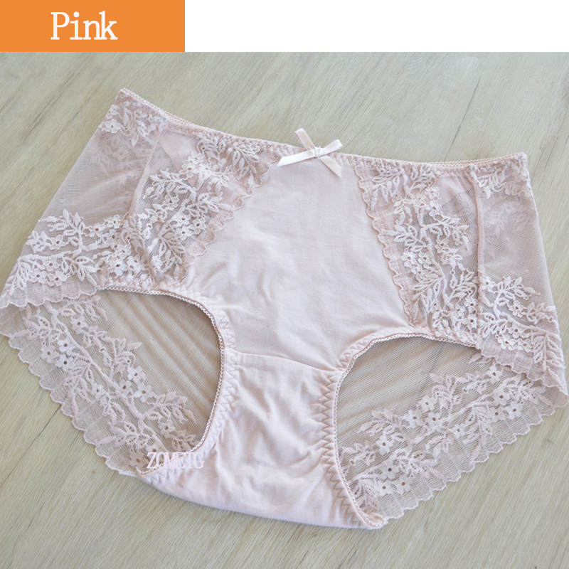 Womens Lingeries Lace Briefs plus size Underwear For Women Lady underpants Various Color Accept Mix color Zmtgb2916