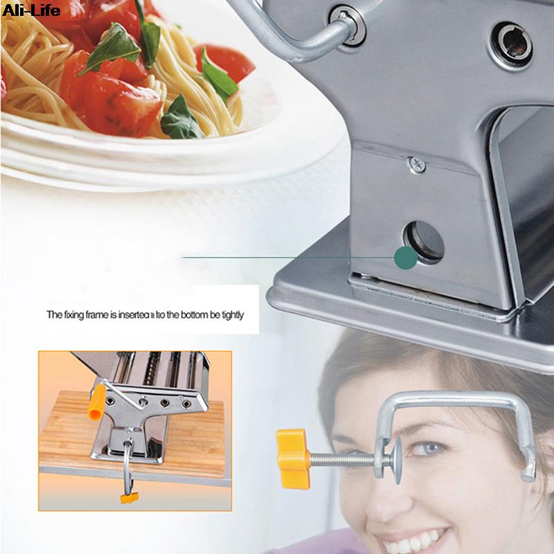 Metallverktygsdelar Handhållna tillbehör HANDLA Hållbar pasta Maskinhållare Ersättning Hem Fixa Noodle Maker Clip Kitchen