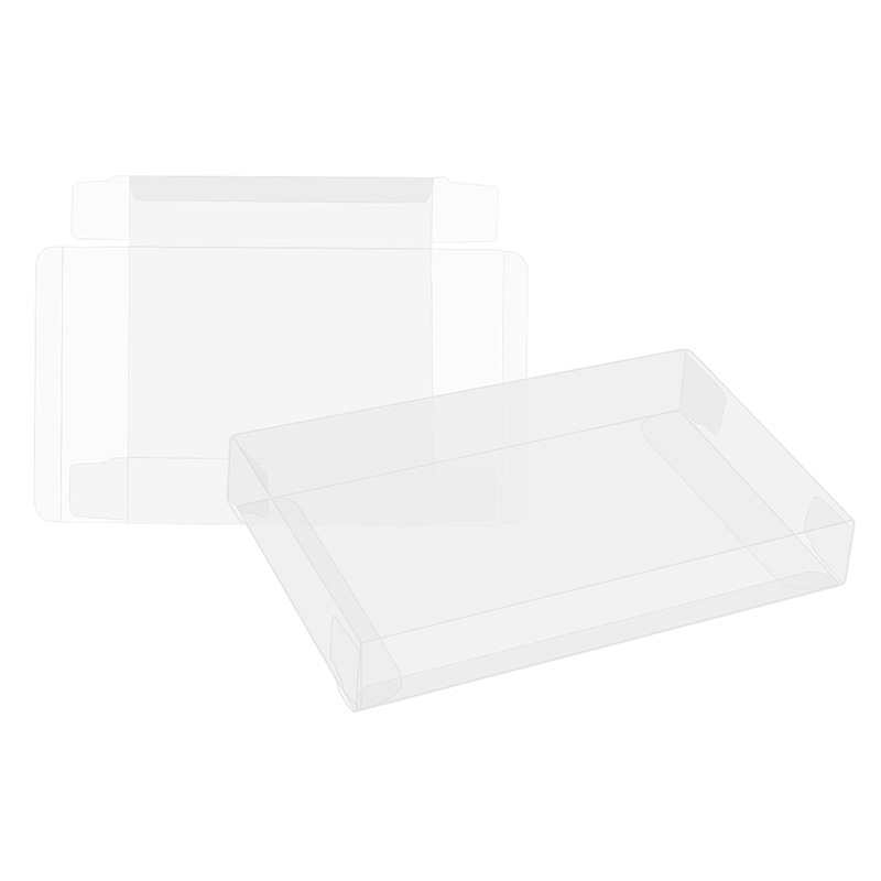 TOP quality Clear Transparent Cartridge Protector for N64 Game Card Plastic PET Case Boxes